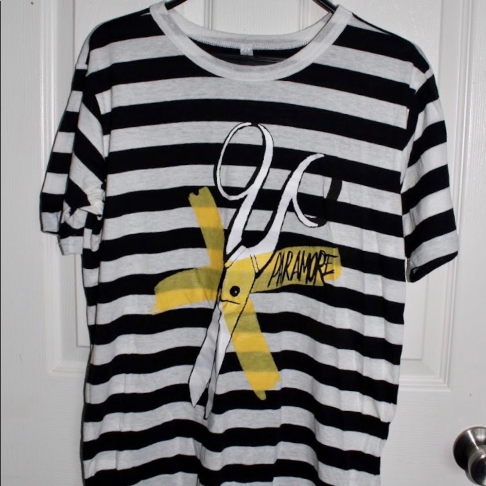 Paramore Ignorance Striped T-Shirt